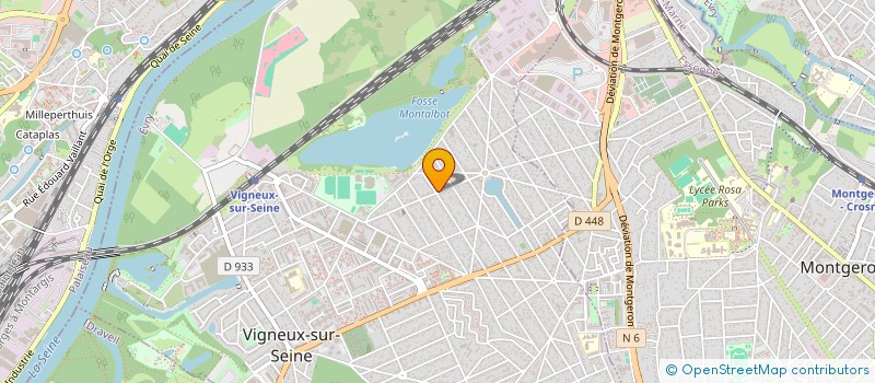 localisation de l'entreprise SCI VAET à VIGNEUX-SUR-SEINE