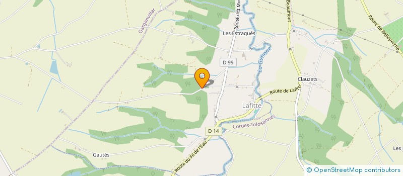 localisation de l'entreprise SCI VAG  LAFITTE