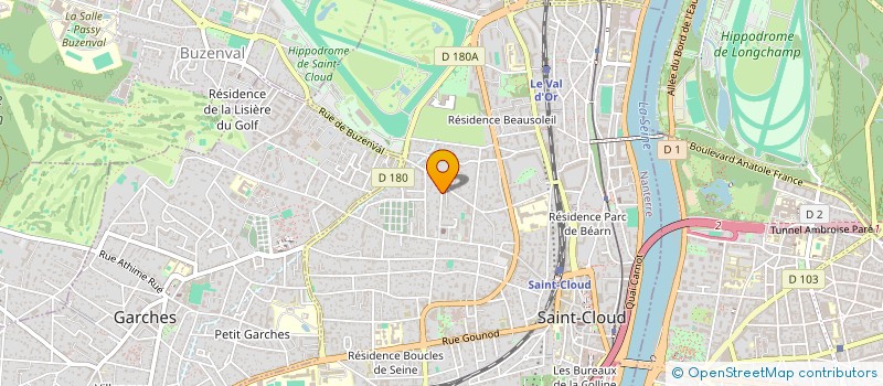 localisation de l'entreprise SCI VAGAMA PATRIMOINE à SAINT-CLOUD