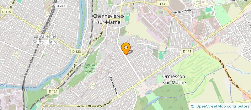 localisation de l'entreprise SCI VAHE  ORMESSON-SUR-MARNE