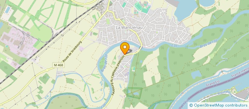 localisation de l'entreprise SCI VAHG TR  LA WANTZENAU