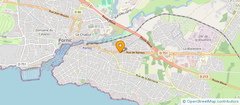 localisation de l'entreprise SCI VAHI PARURU  PORNIC