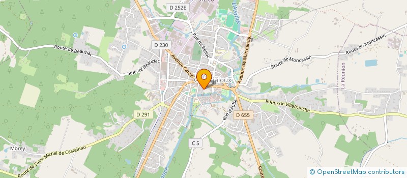 localisation de l'entreprise SCI VAHIMEO  CASTELJALOUX