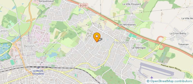 localisation de l'entreprise SCI VAHINE  LA BAULE-ESCOUBLAC