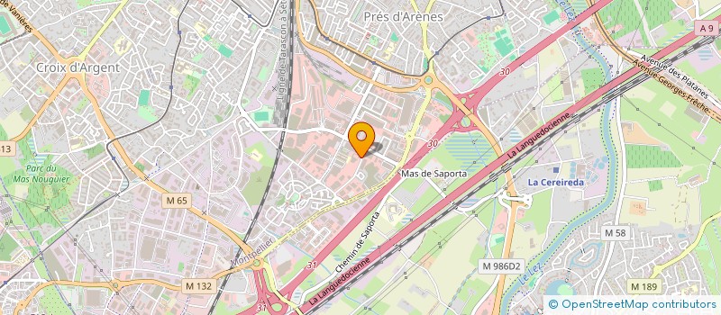 localisation de l'entreprise SCI VAILHE à MONTPELLIER