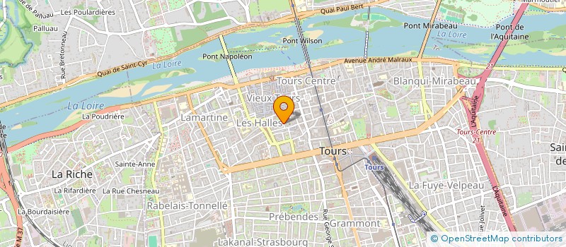 localisation de l'entreprise SCI VAILLANT  TOURS