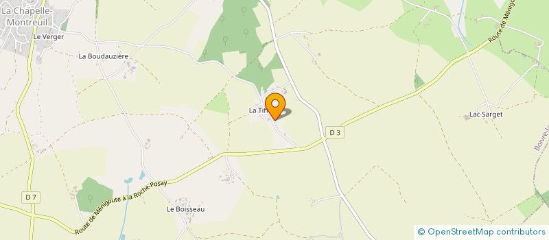 localisation de l'entreprise SCI VAILLANT  BOIVRE-LA-VALLEE