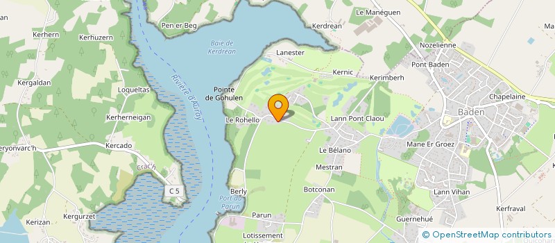 localisation de l'entreprise SCI VAILLIER  BADEN