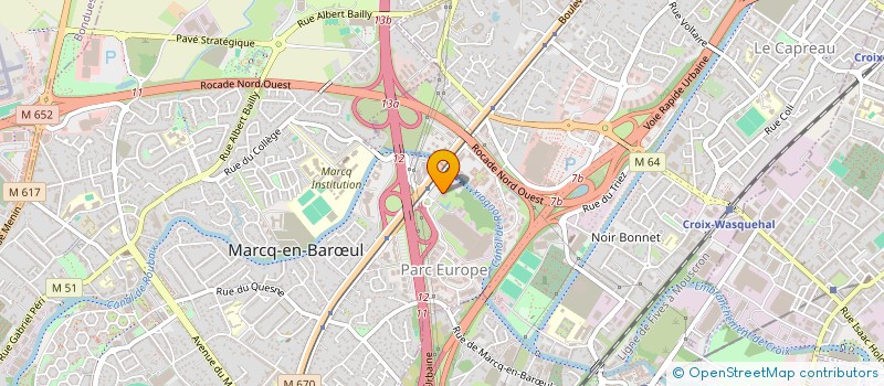 localisation de l'entreprise SCI VAISSEAU LE VENGEUR à MARCQ-EN-BARŒUL