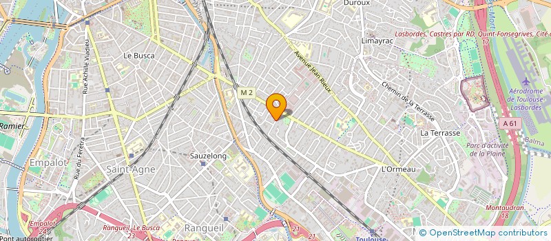 localisation de l'entreprise SCI VAITEA à TOULOUSE