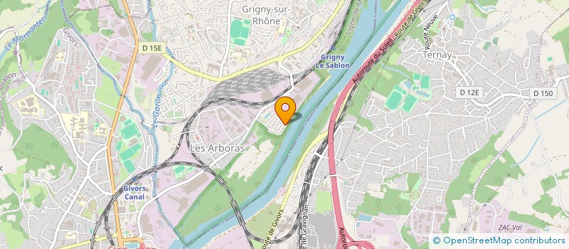 localisation de l'entreprise SCI VAKEJOAN  GRIGNY