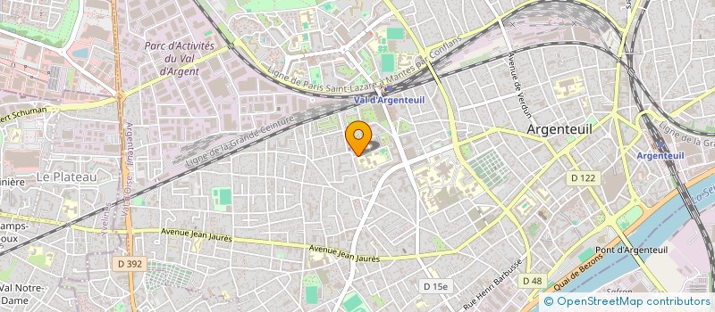 localisation de l'entreprise SCI VAKIL à ARGENTEUIL