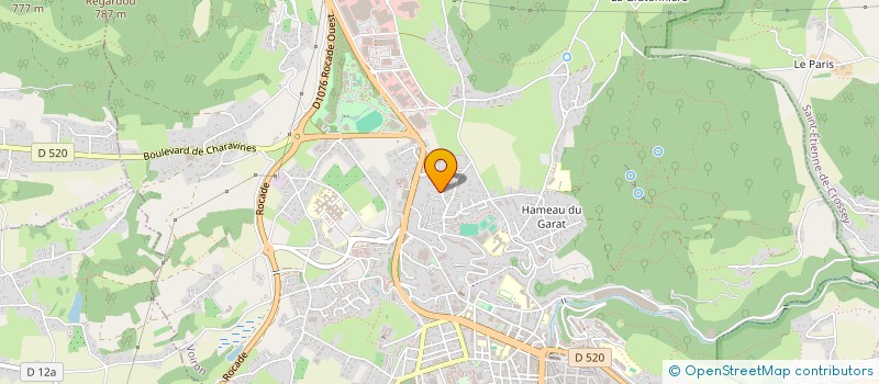 localisation de l'entreprise SCI VAL à VOIRON