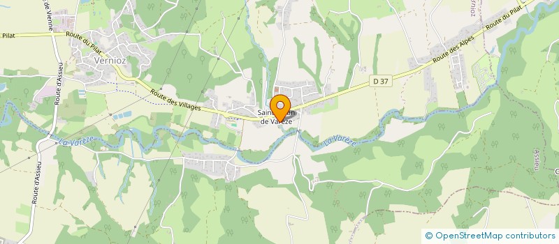 localisation de l'entreprise SCI VAL  LA CHAPELLE-DE-SURIEU