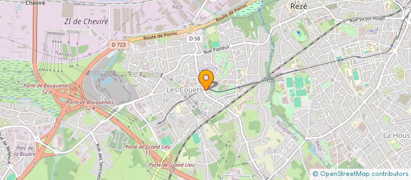 localisation de l'entreprise SCI VAL à BOUGUENAIS