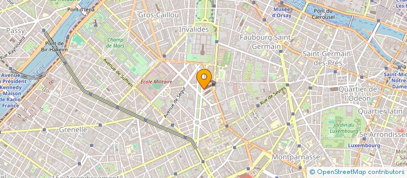 localisation de l'entreprise SCI VAL  PARIS