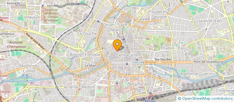 localisation de l'entreprise SCI VAL ANDRE  RENNES