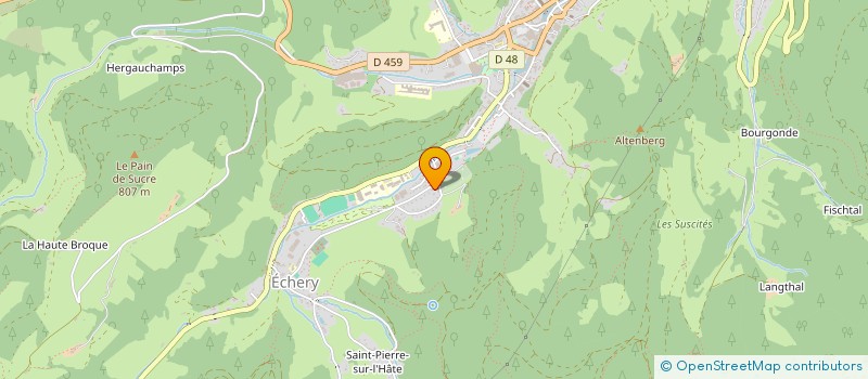 localisation de l'entreprise SCI VAL AUX MINES  SAINTE-MARIE-AUX-MINES