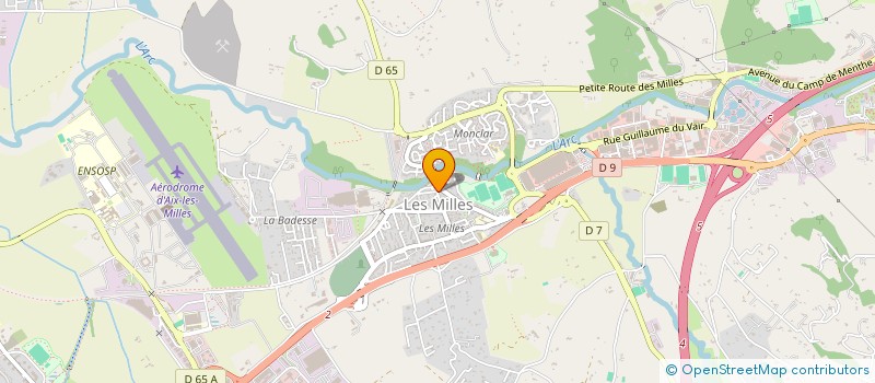 localisation de l'entreprise SCI VAL CHANTANT LES MILLES  AIX-EN-PROVENCE