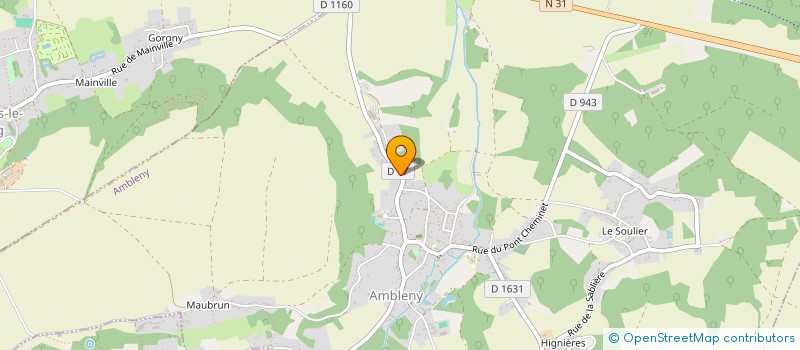 localisation de l'entreprise SCI VAL D'AOSTE à AMBLENY
