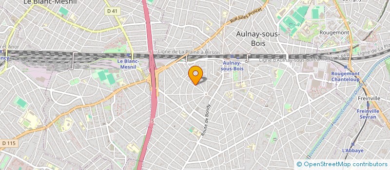 localisation de l'entreprise SCI VAL D AULNE à AULNAY-SOUS-BOIS