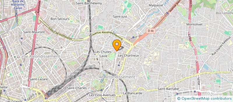 localisation de l'entreprise SCI VAL D'O à MARSEILLE