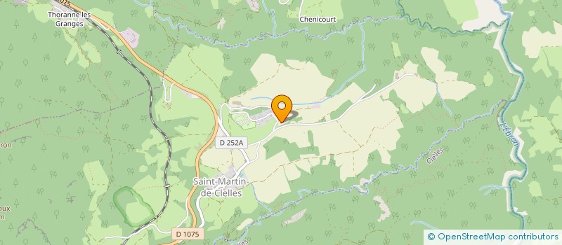 localisation de l'entreprise SCI VAL DARC  SAINT-MARTIN-DE-CLELLES