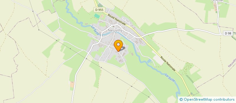 localisation de l'entreprise SCI VAL DE CAUDRESIS  BAZUEL