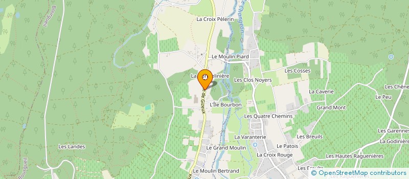 localisation de l'entreprise SCI VAL DE FRANCE PATRIMOINE  BOURGUEIL