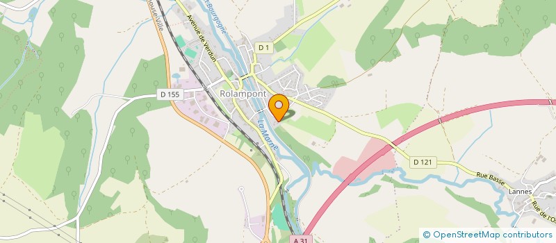 localisation de l'entreprise SCI VAL DE GRIS à ROLAMPONT