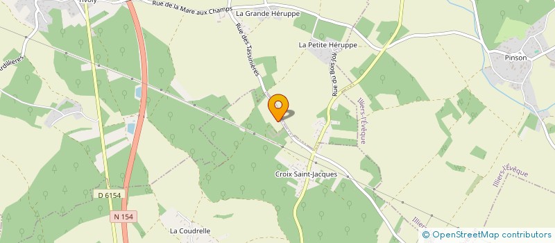 localisation de l'entreprise SCI VAL DE L'EURE  NONANCOURT