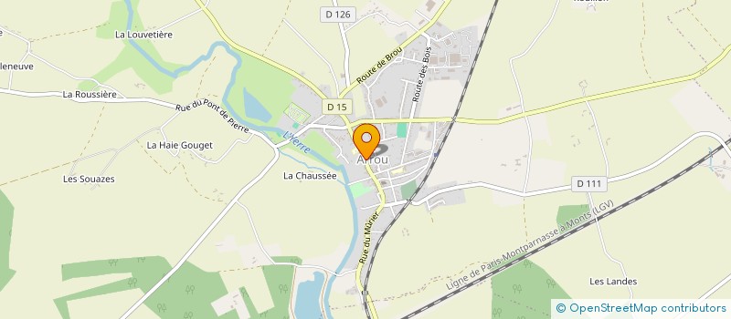 localisation de l'entreprise SCI VAL DE L YERRE à VALD'YERRE