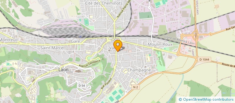 localisation de l'entreprise SCI VAL DE LIRIETTE à LAON