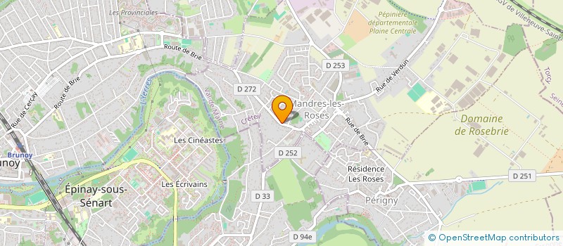 localisation de l'entreprise SCI VAL DE MARNAIS IV  MANDRES LES ROSES