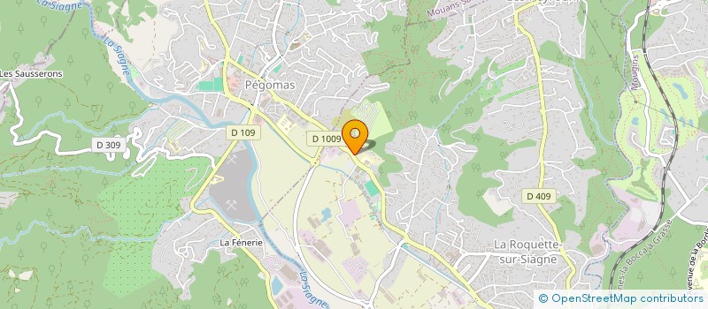localisation de l'entreprise SCI VAL DE SIAGNE à LA ROQUETTE-SUR-SIAGNE