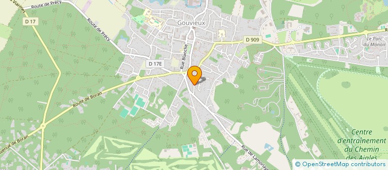 localisation de l'entreprise SCI VAL DELPORTE  GOUVIEUX