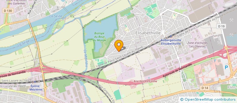 localisation de l'entreprise SCI VAL DES GARENNES  EPONE