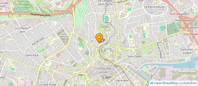 localisation de l'entreprise SCI VAL DES TONNELIERS à CAEN