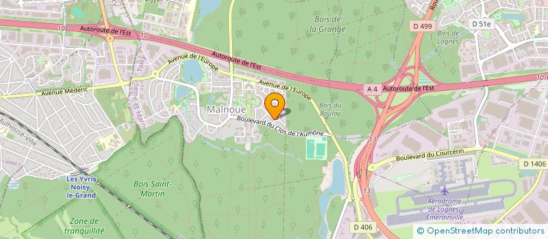 localisation de l'entreprise SCI VAL DO CARRO  EMERAINVILLE