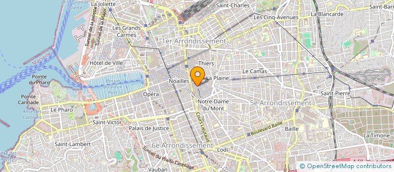localisation de l'entreprise SCI VAL DU SART à MARSEILLE