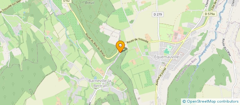 localisation de l'entreprise SCI VAL FONTAINE  PENNEDEPIE