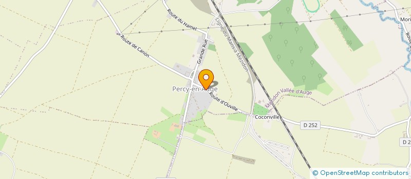 localisation de l'entreprise SCI VAL FUME  MEZIDON VALLEE D'AUGE