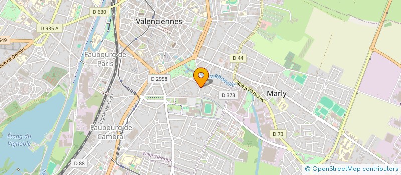 localisation de l'entreprise SCI VAL HOUSE FOUR  VALENCIENNES