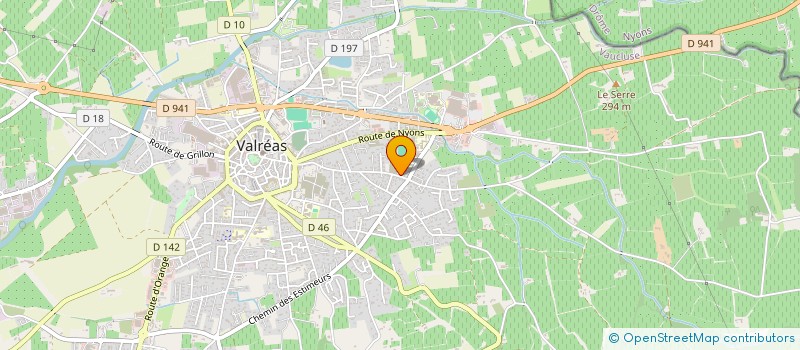 localisation de l'entreprise SCI VAL IM à VALREAS