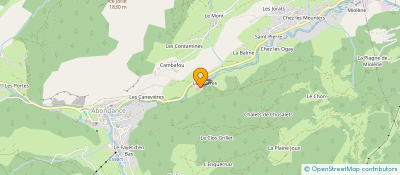 localisation de l'entreprise SCI VAL JARDIN  ABONDANCE