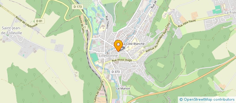 localisation de l'entreprise SCI VAL JOLY  LILLEBONNE