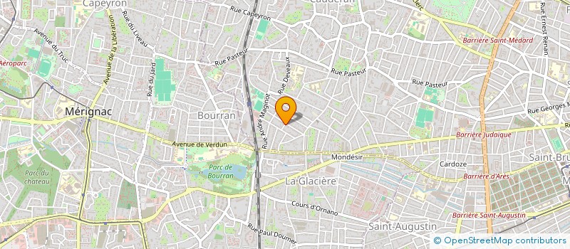 localisation de l'entreprise SCI VAL MERCADOR  BORDEAUX