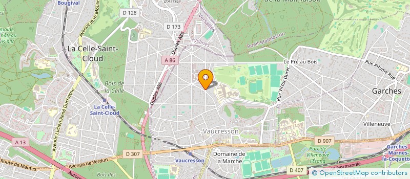 localisation de l'entreprise SCI VAL MEU à VAUCRESSON
