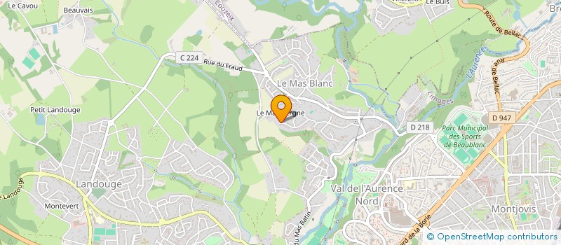 localisation de l'entreprise SCI VAL PRE VERT à LIMOGES