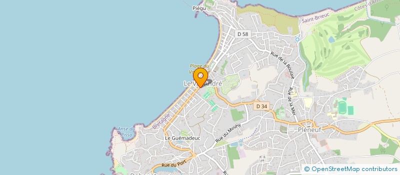 localisation de l'entreprise SCI VAL SEMAPE  PLENEUF-VAL-ANDRE